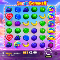 Yoyo Casino - Sweet Bonanza Slot - Big Multipliers